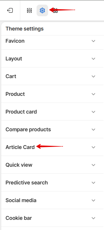 theme settings article